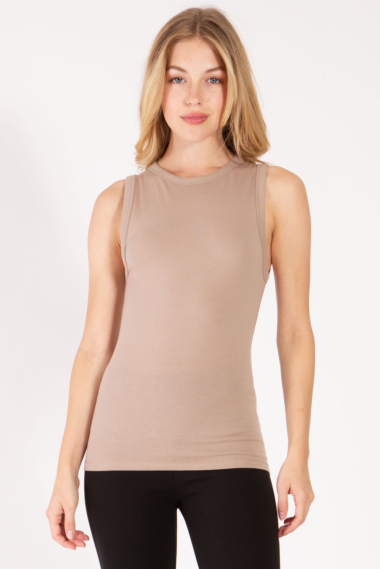 High Neck Tank Top