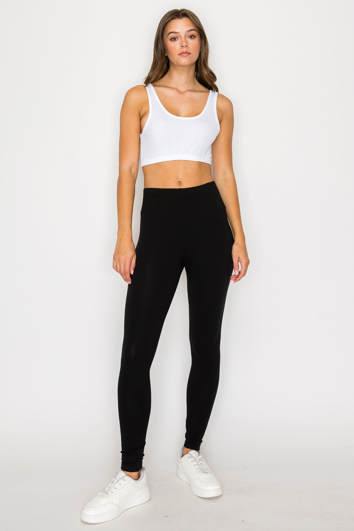 High-Waisted Leggings (Plus Size)