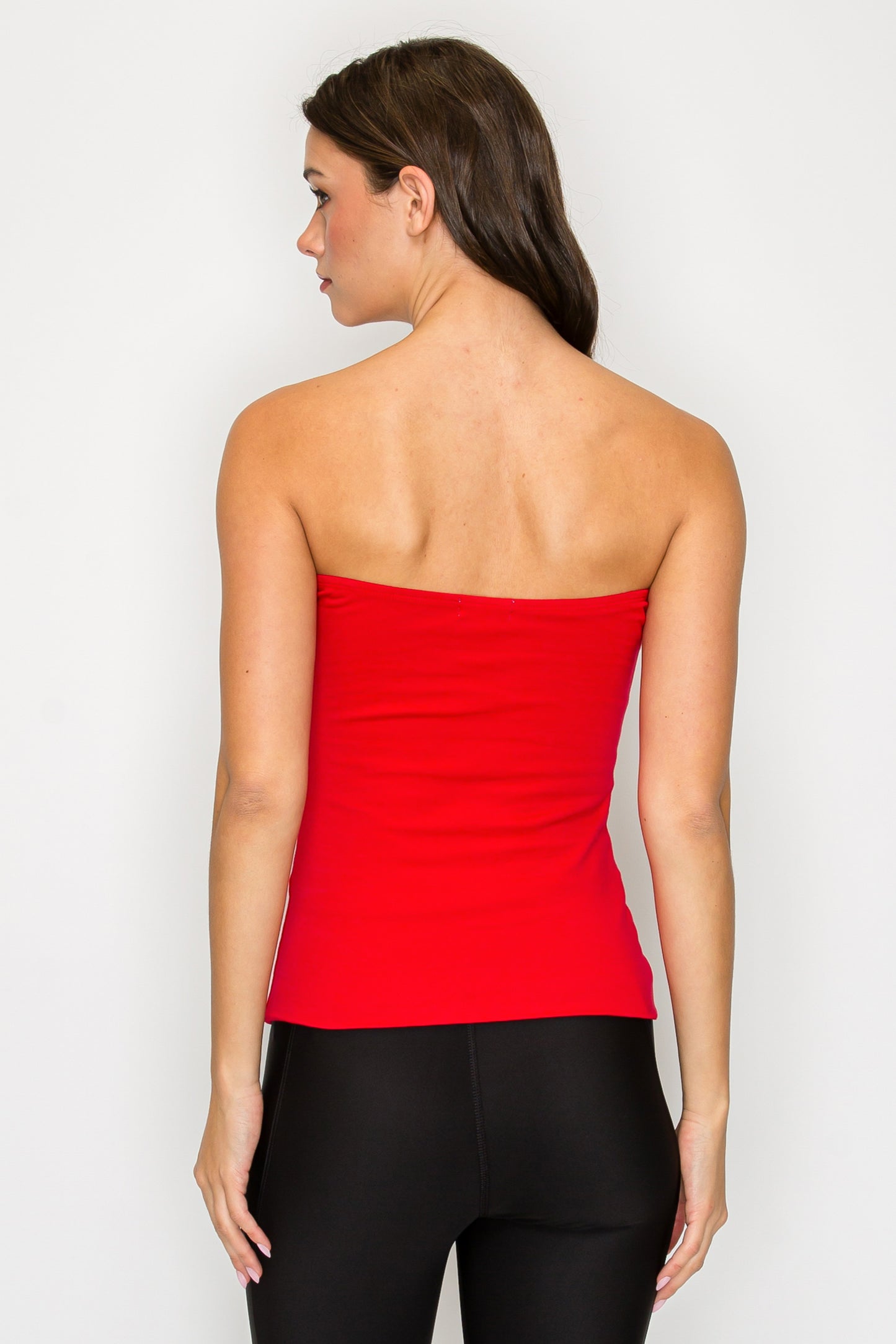 Double Layered Long Tube Top