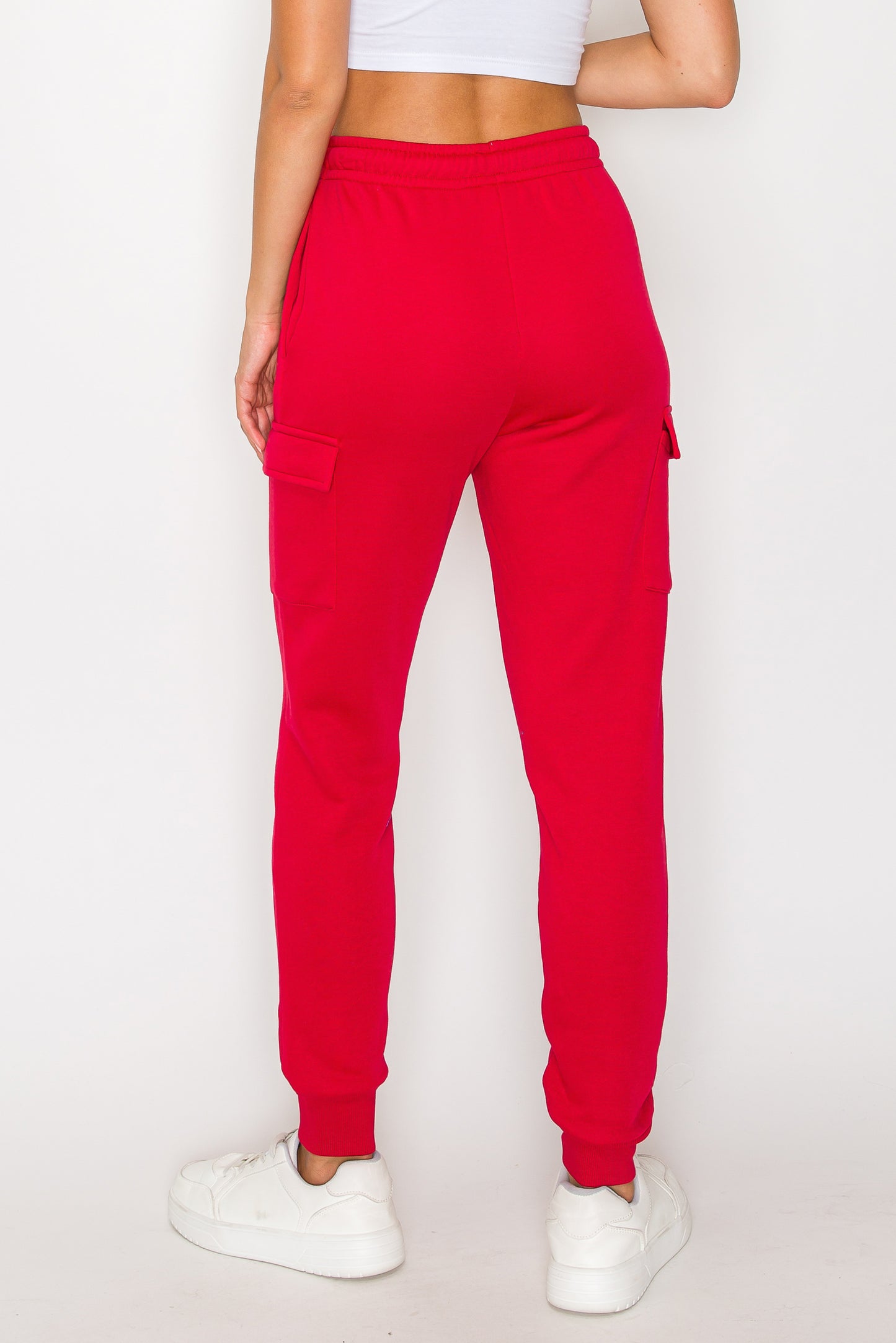 Fleece Cargo Jogger Sweatpants