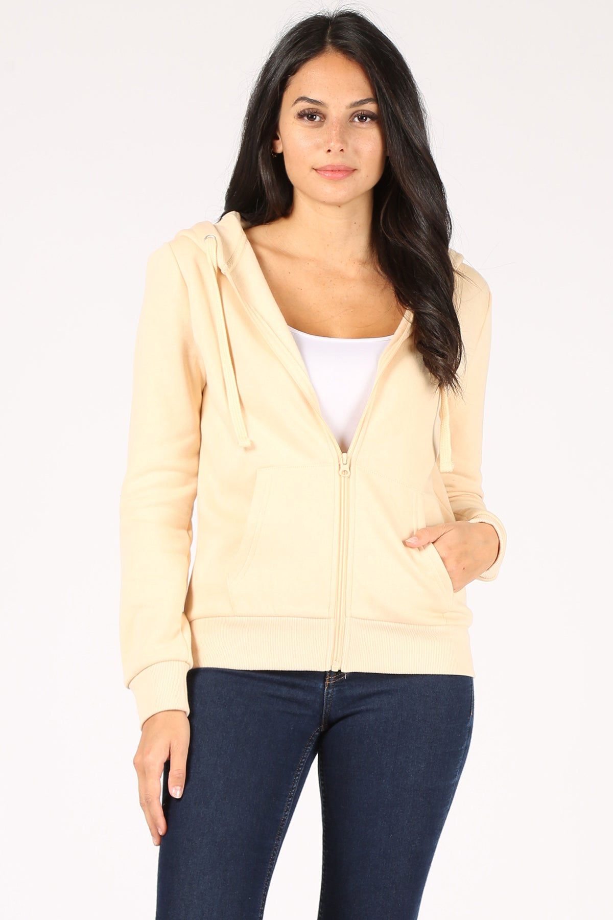 Fleece Zipper Jacket Hoodie