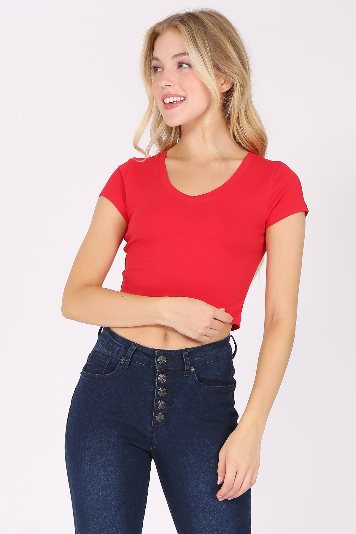 V-Neck Baby Tee