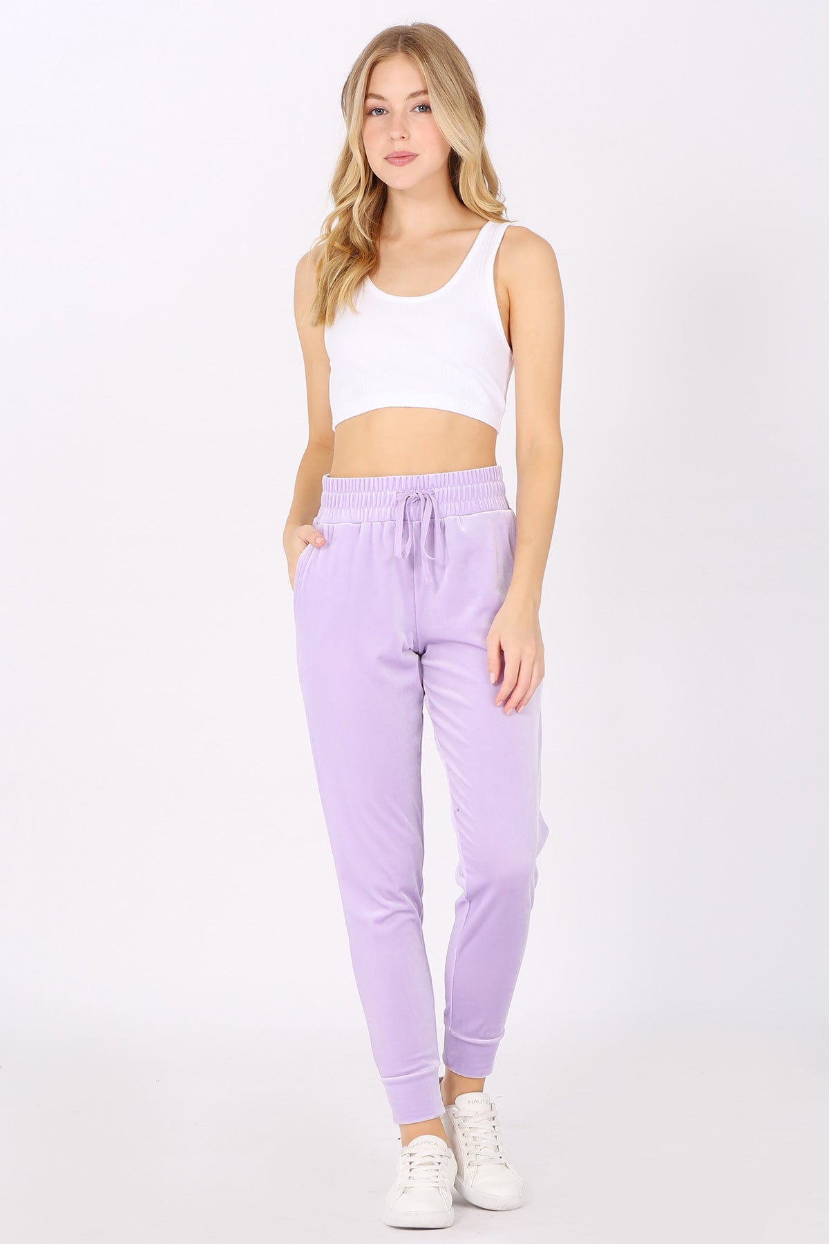 Velour Jogger Sweatpants