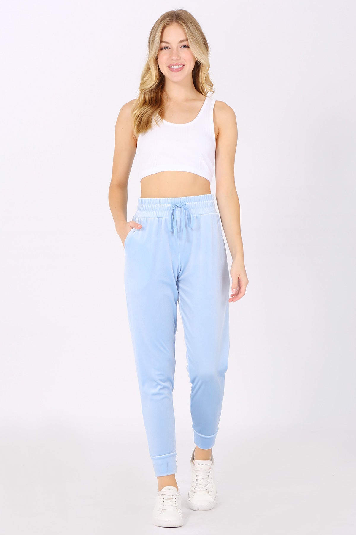 Velour Jogger Sweatpants