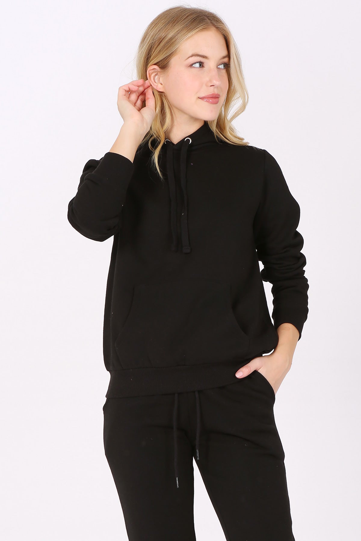 Fleece Pullover Hoodie Sweatshirt