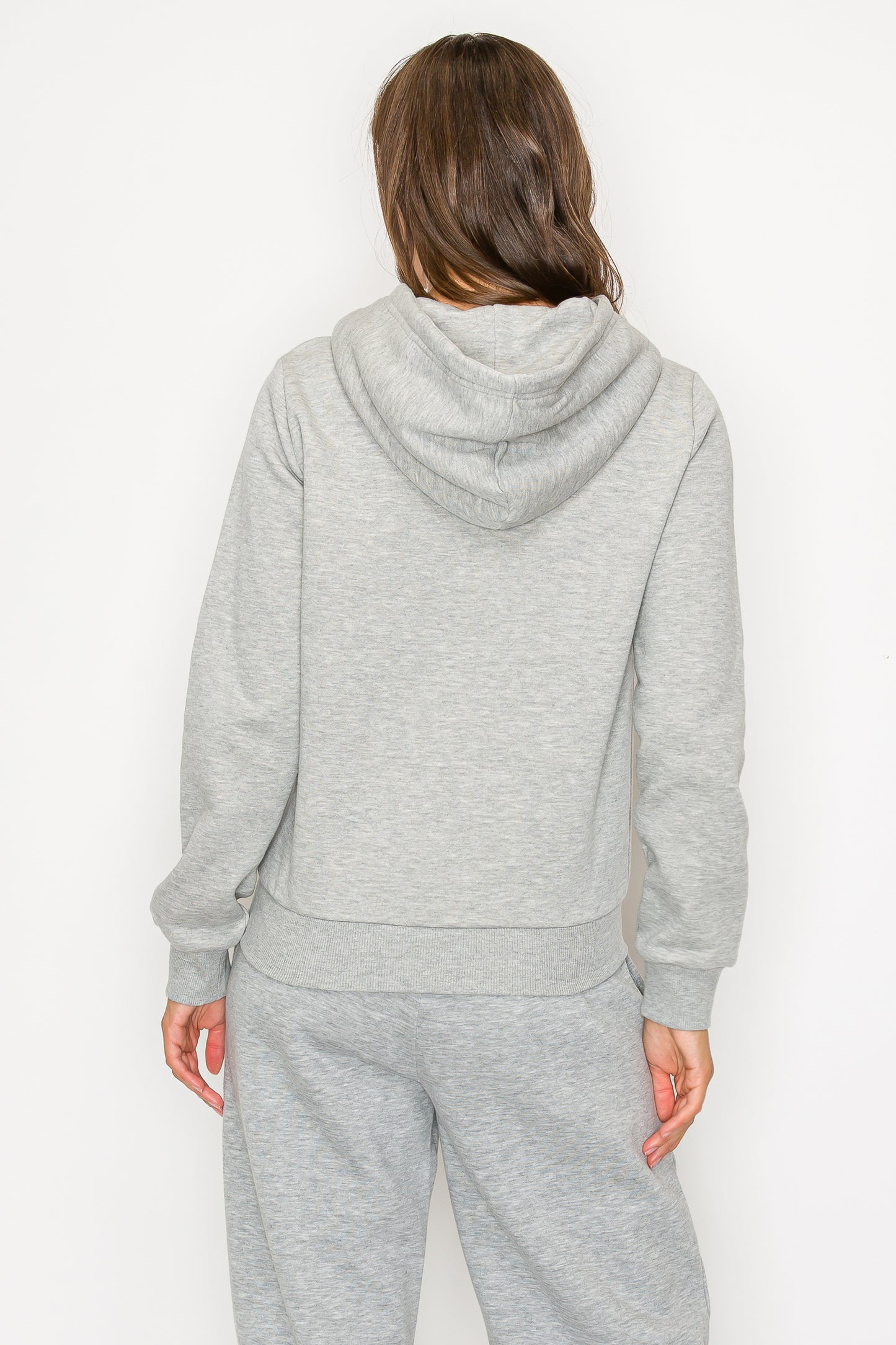 Fleece Zipper Jacket Hoodie