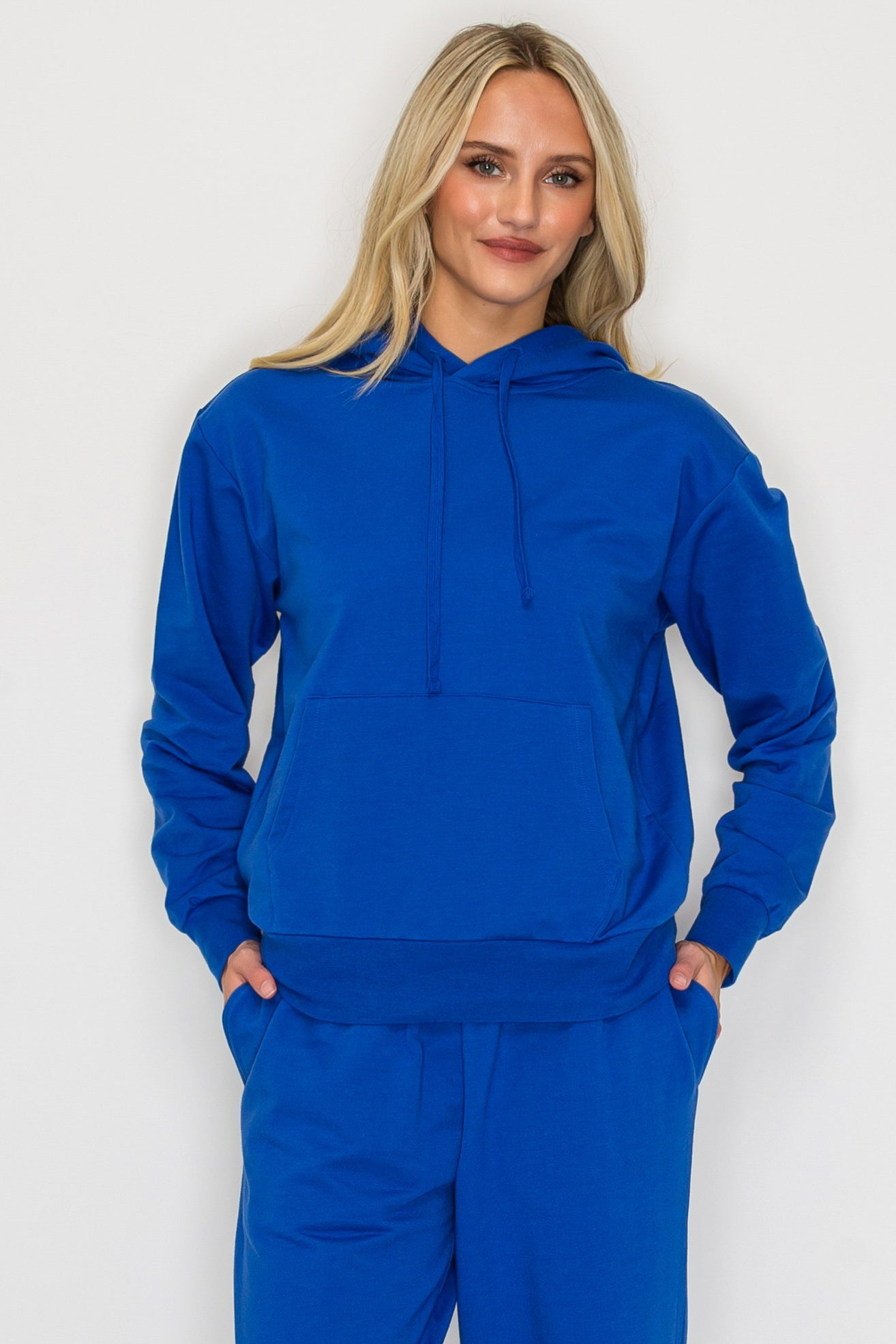 French Terry Pullover Hoodie