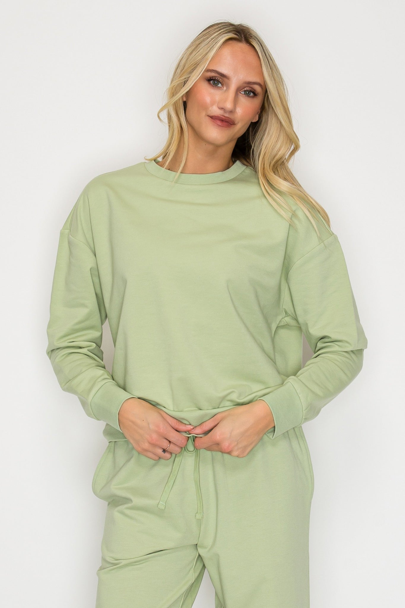Relaxed French Terry Crewneck Sweatshirt