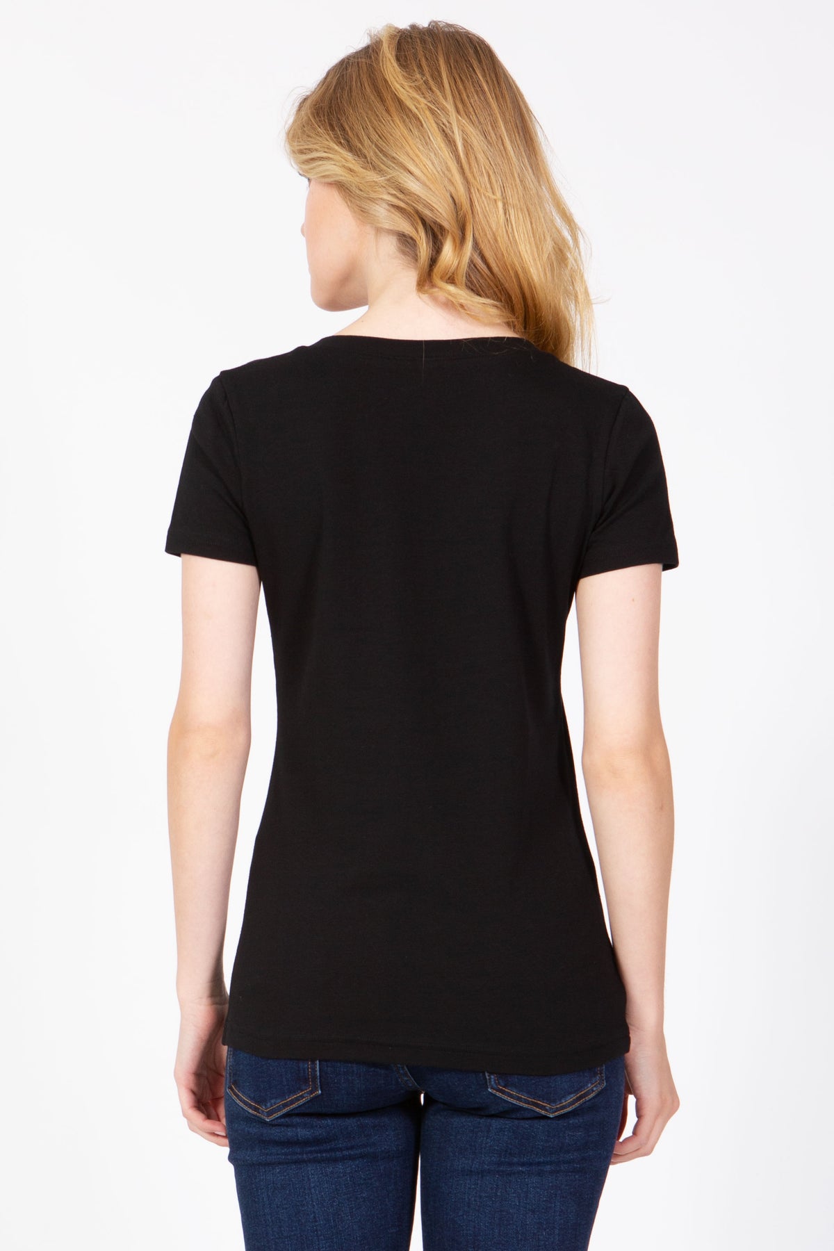 Short Sleeve V-Neck T-Shirt (Plus Size)