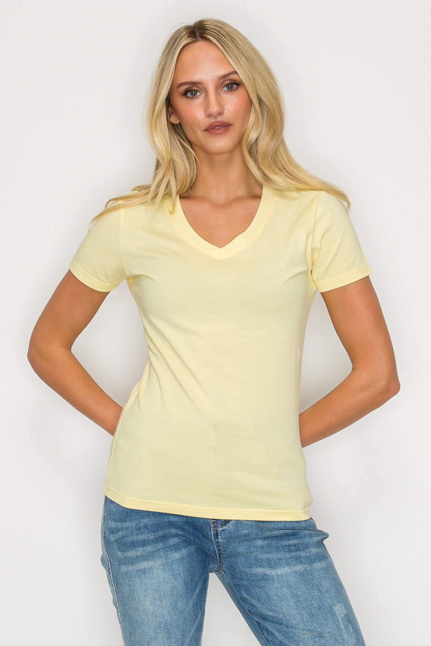 Short Sleeve V-Neck T-Shirt