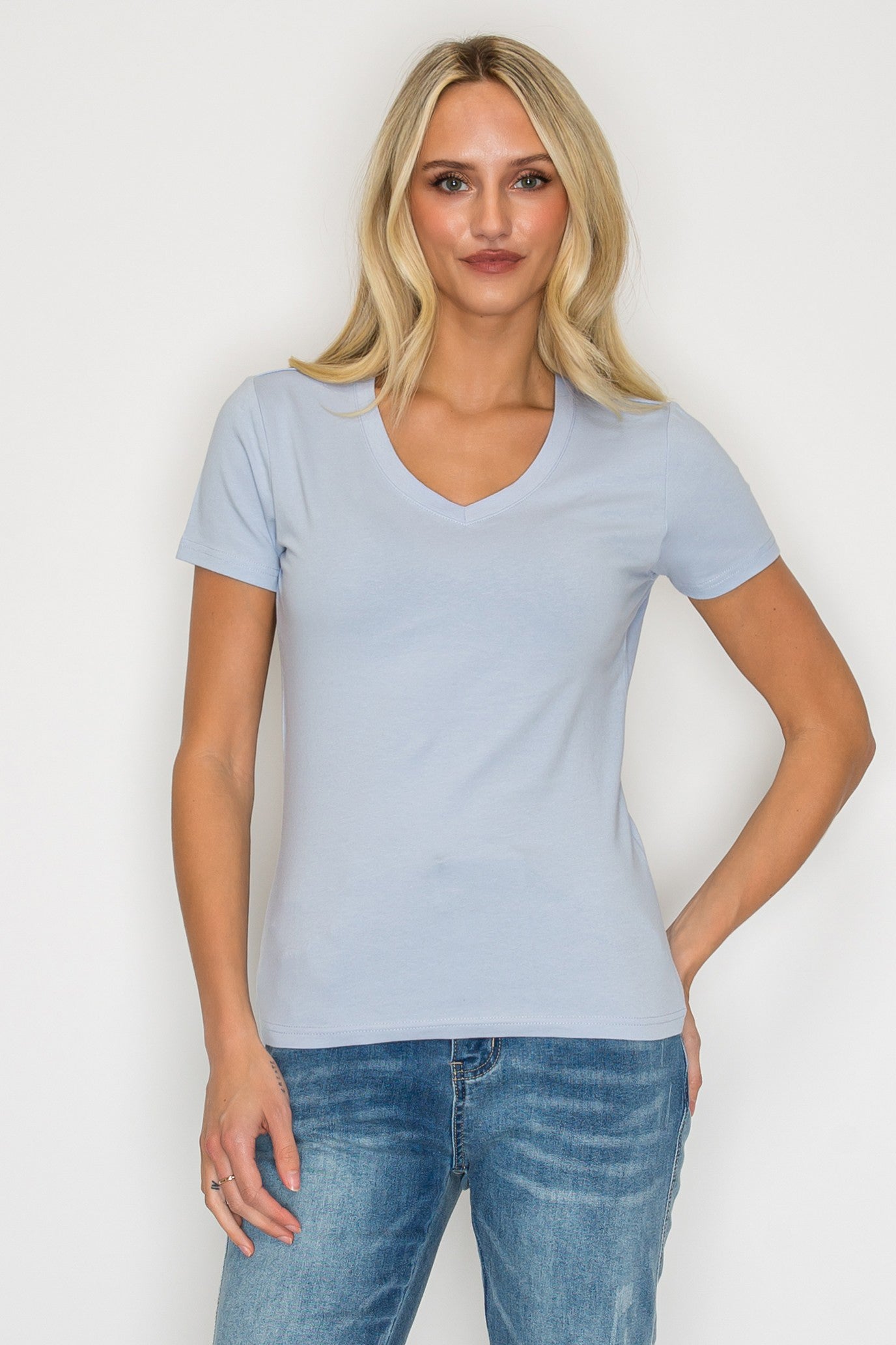 Short Sleeve V-Neck T-Shirt