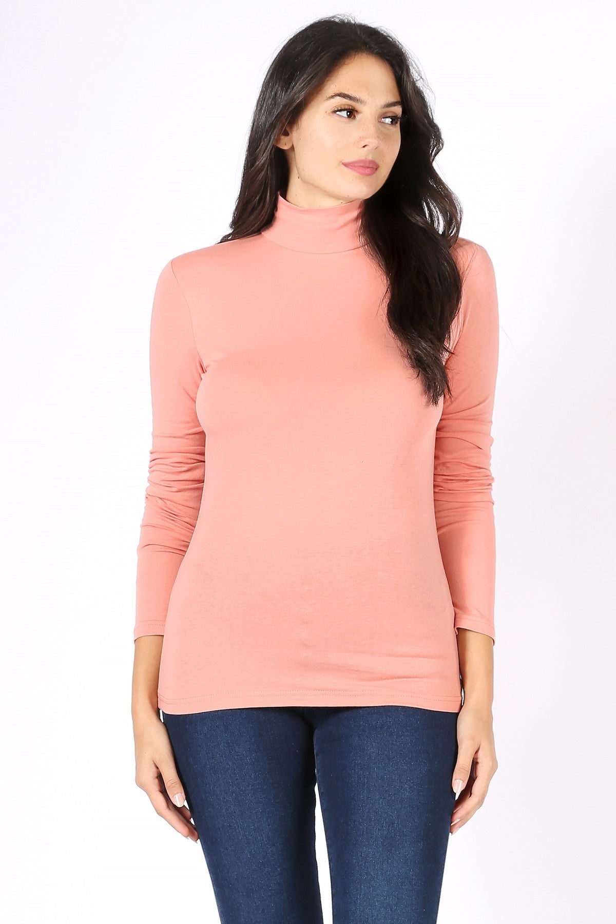 Long Sleeve Turtle Neck T-Shirt