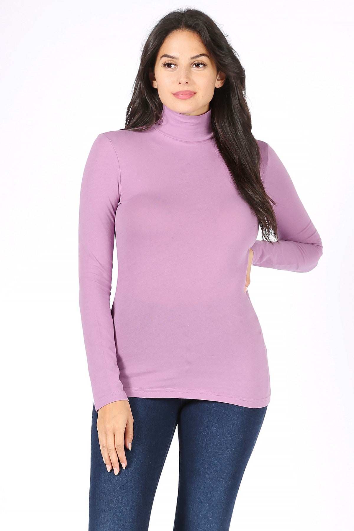 Long Sleeve Turtle Neck T-Shirt