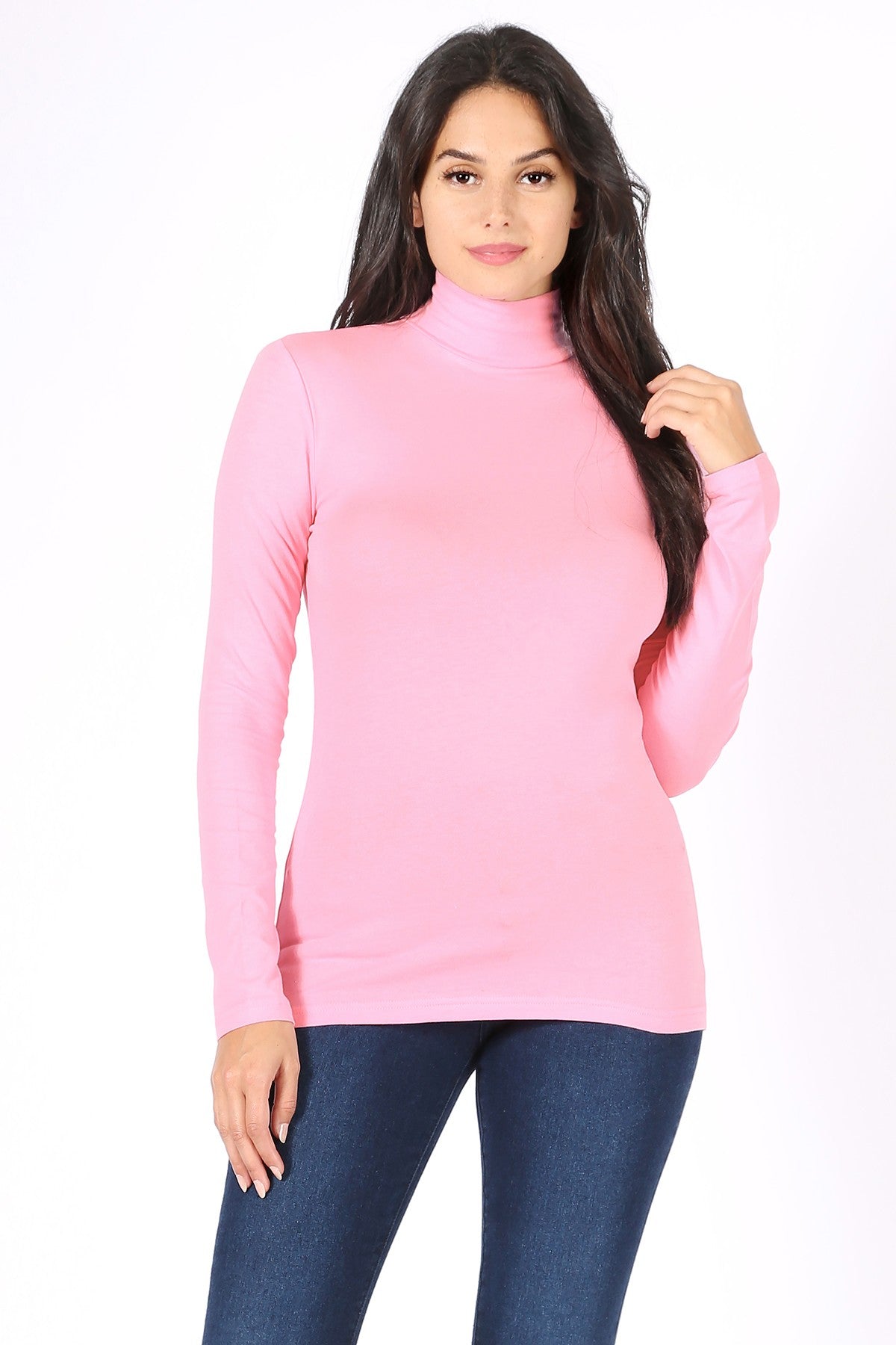 Long Sleeve Turtle Neck T-Shirt