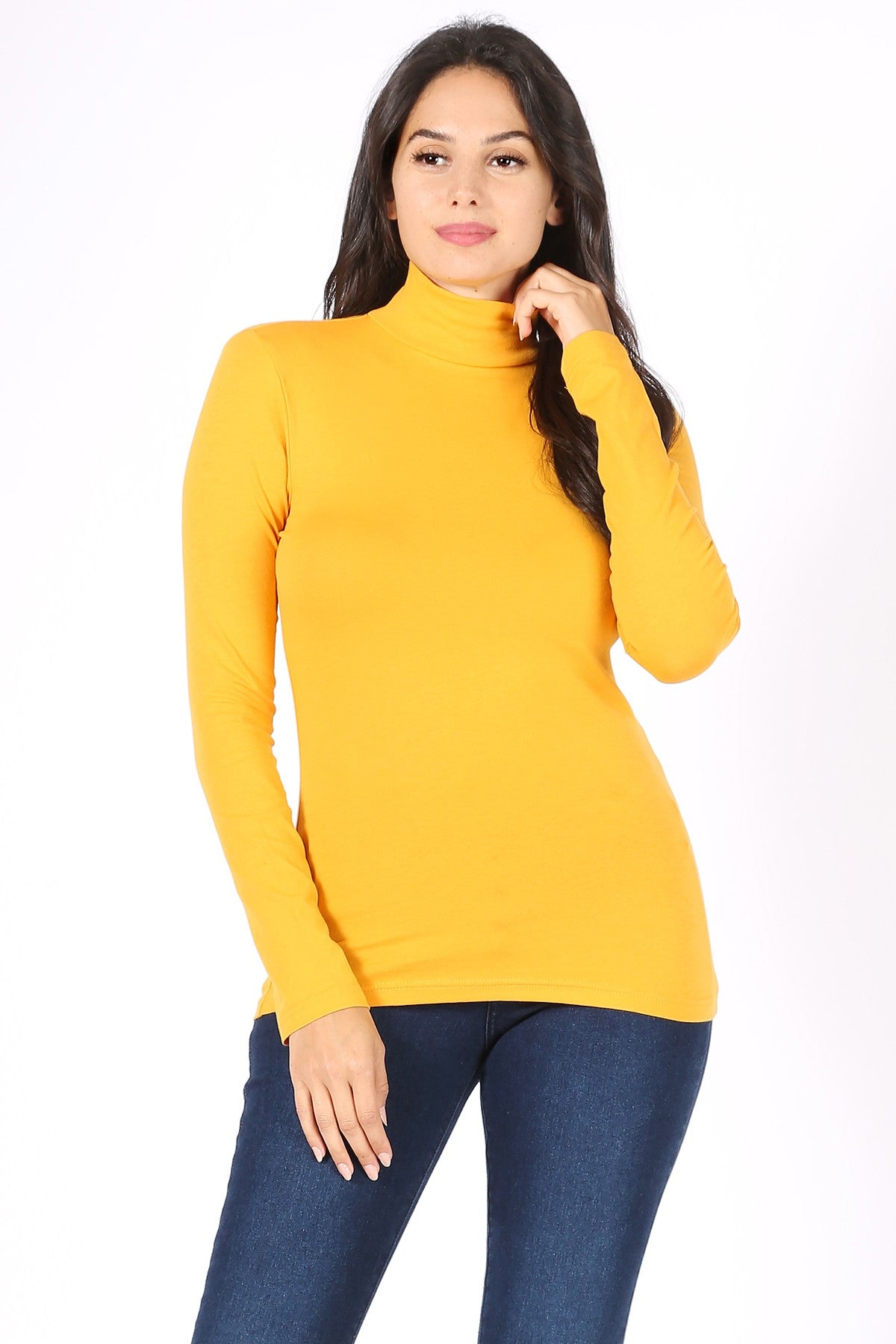 Long Sleeve Turtle Neck T-Shirt