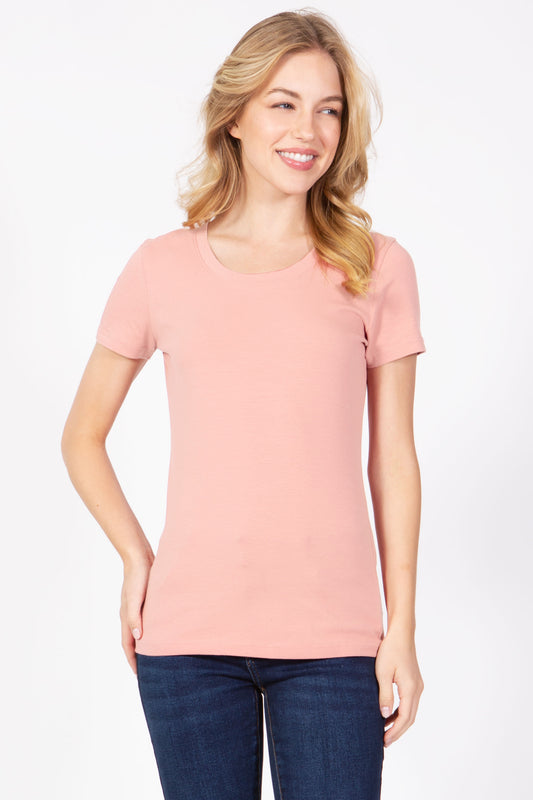 Short Sleeve Round Neck T-Shirt