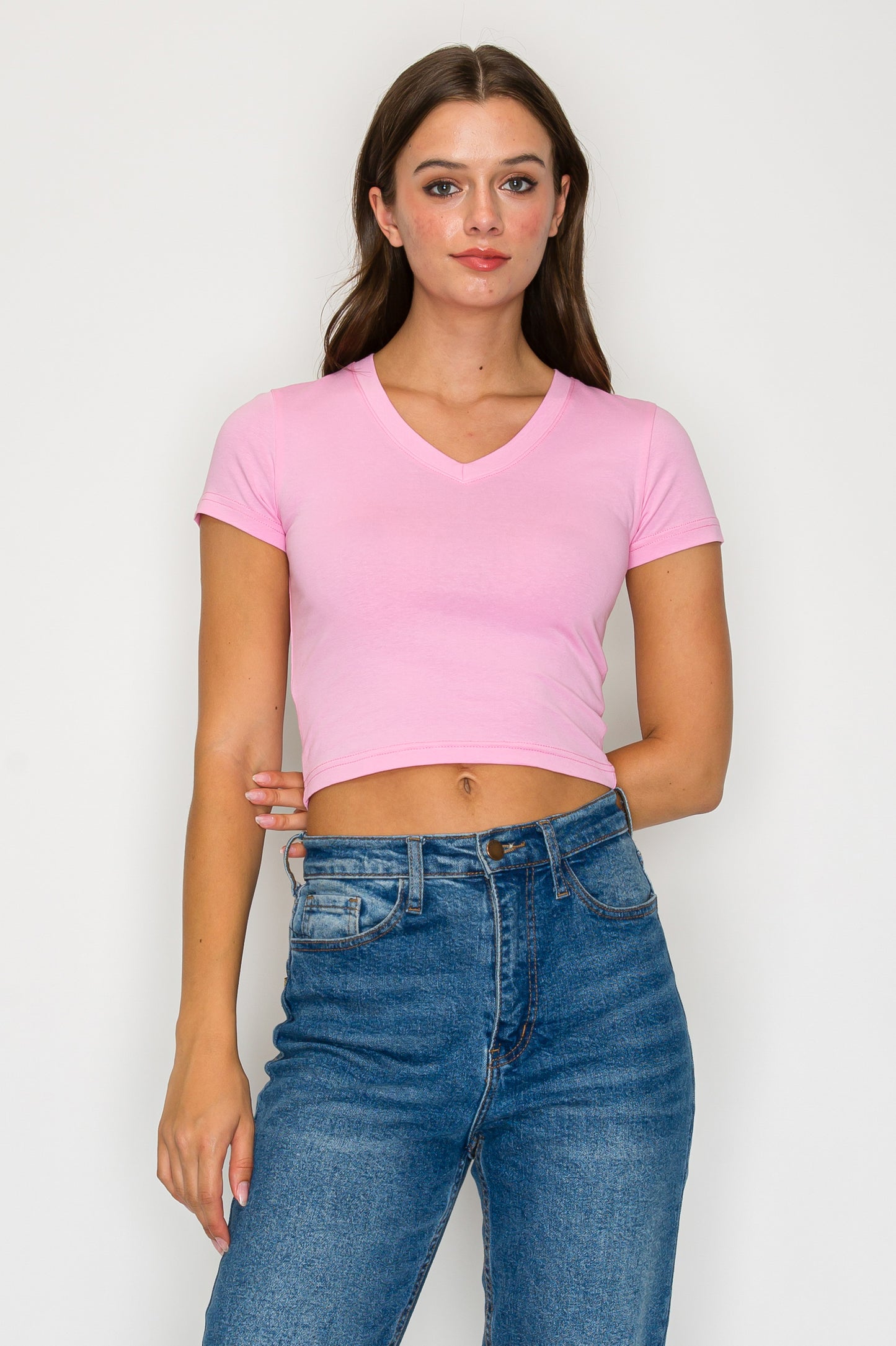 V-Neck Baby Tee