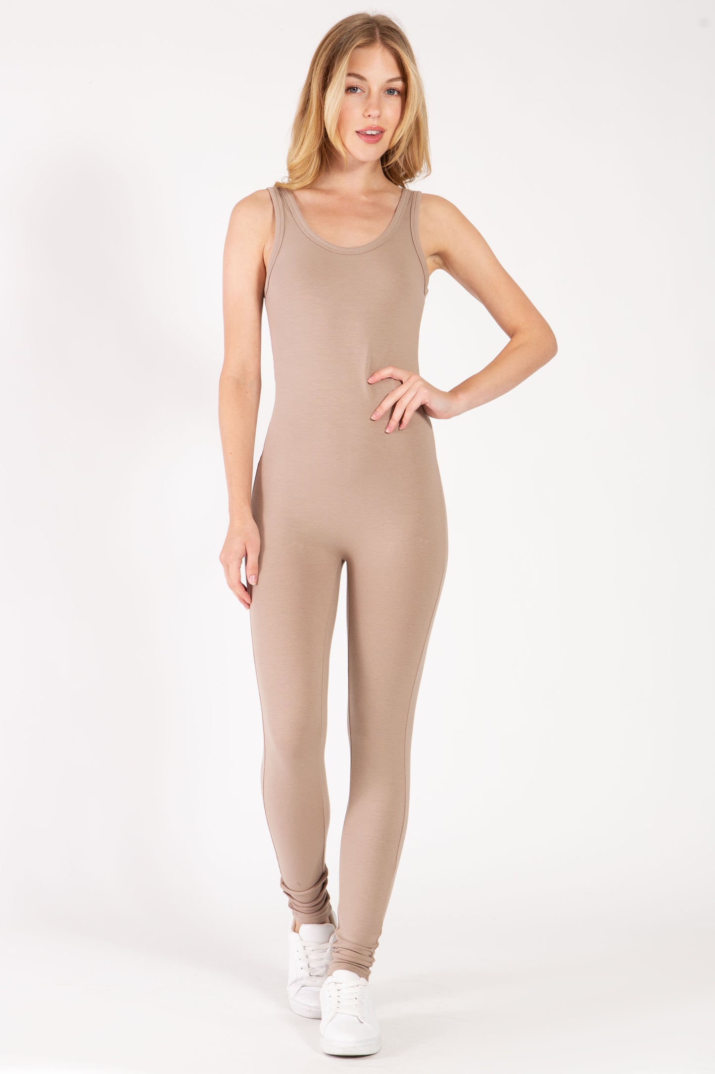 One Piece Tank Top Catsuit Jumpsuit