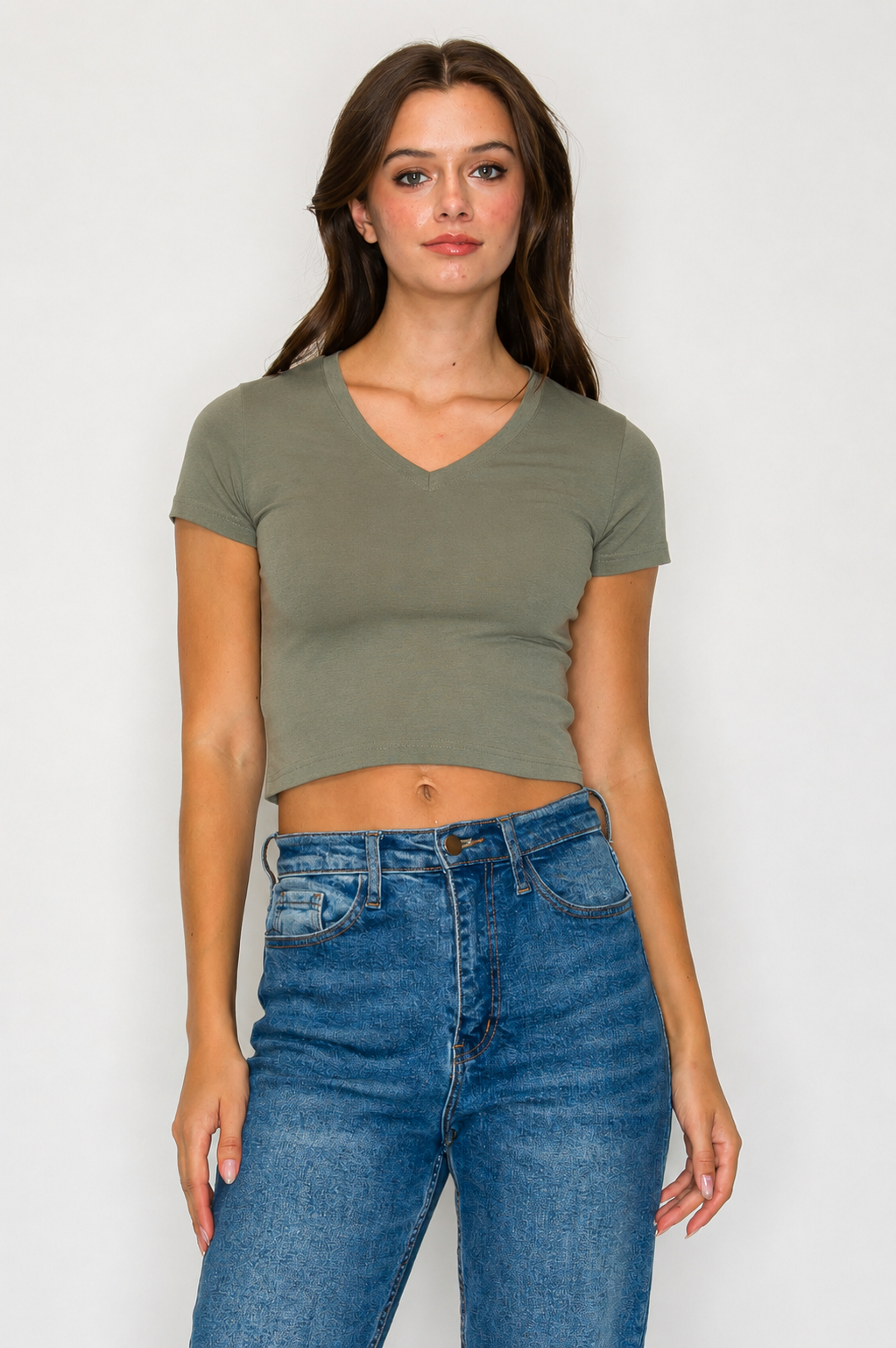 V-Neck Baby Tee