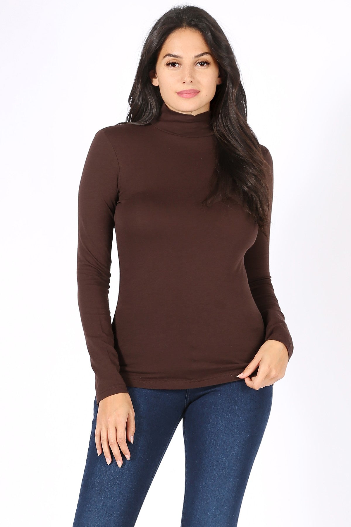 Long Sleeve Turtle Neck T-Shirt