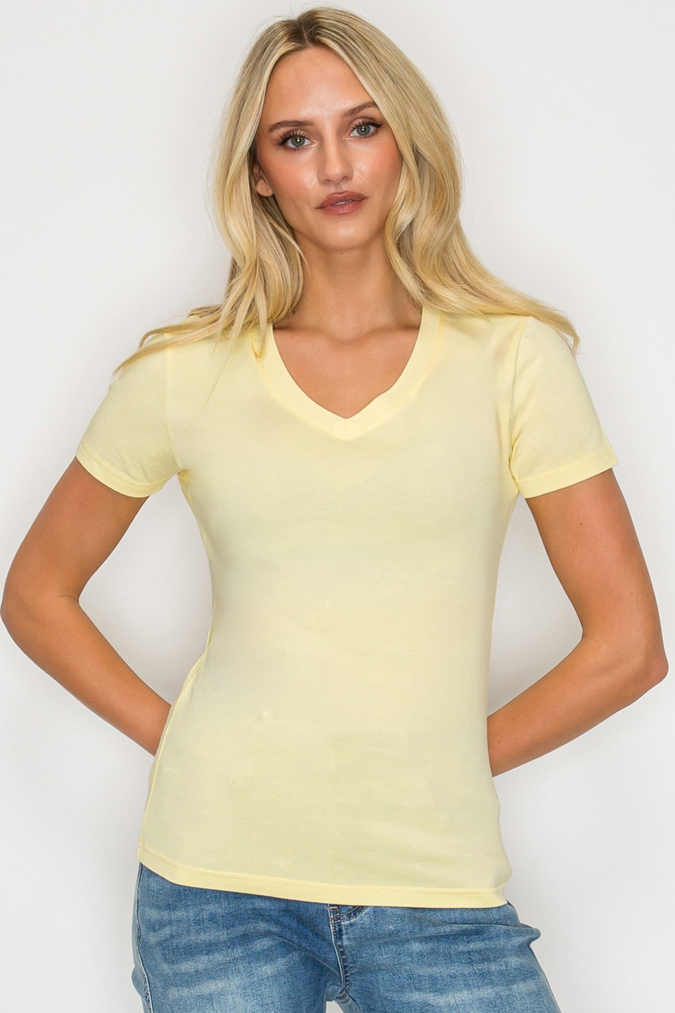 Short Sleeve V-Neck T-Shirt