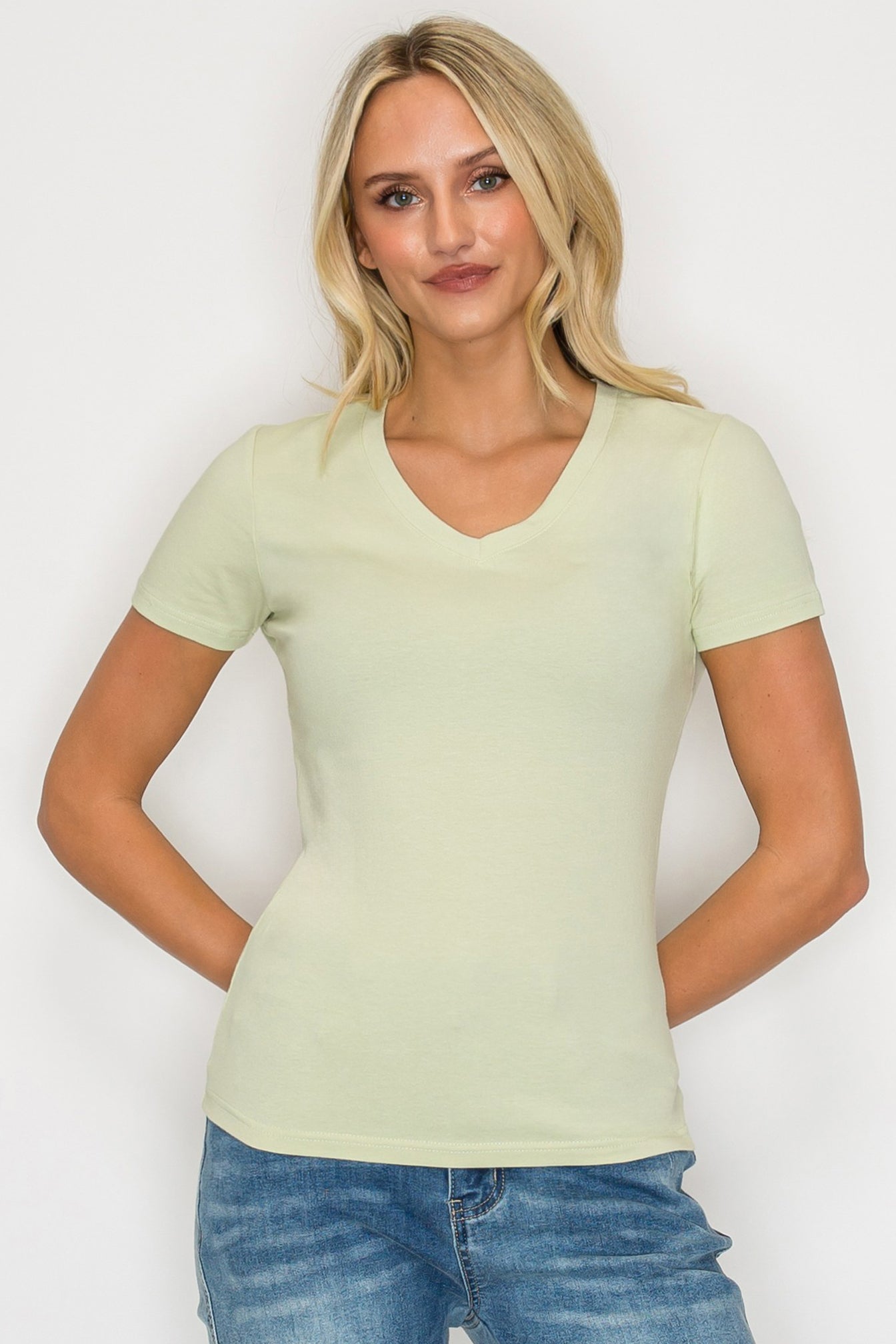 Short Sleeve V-Neck T-Shirt