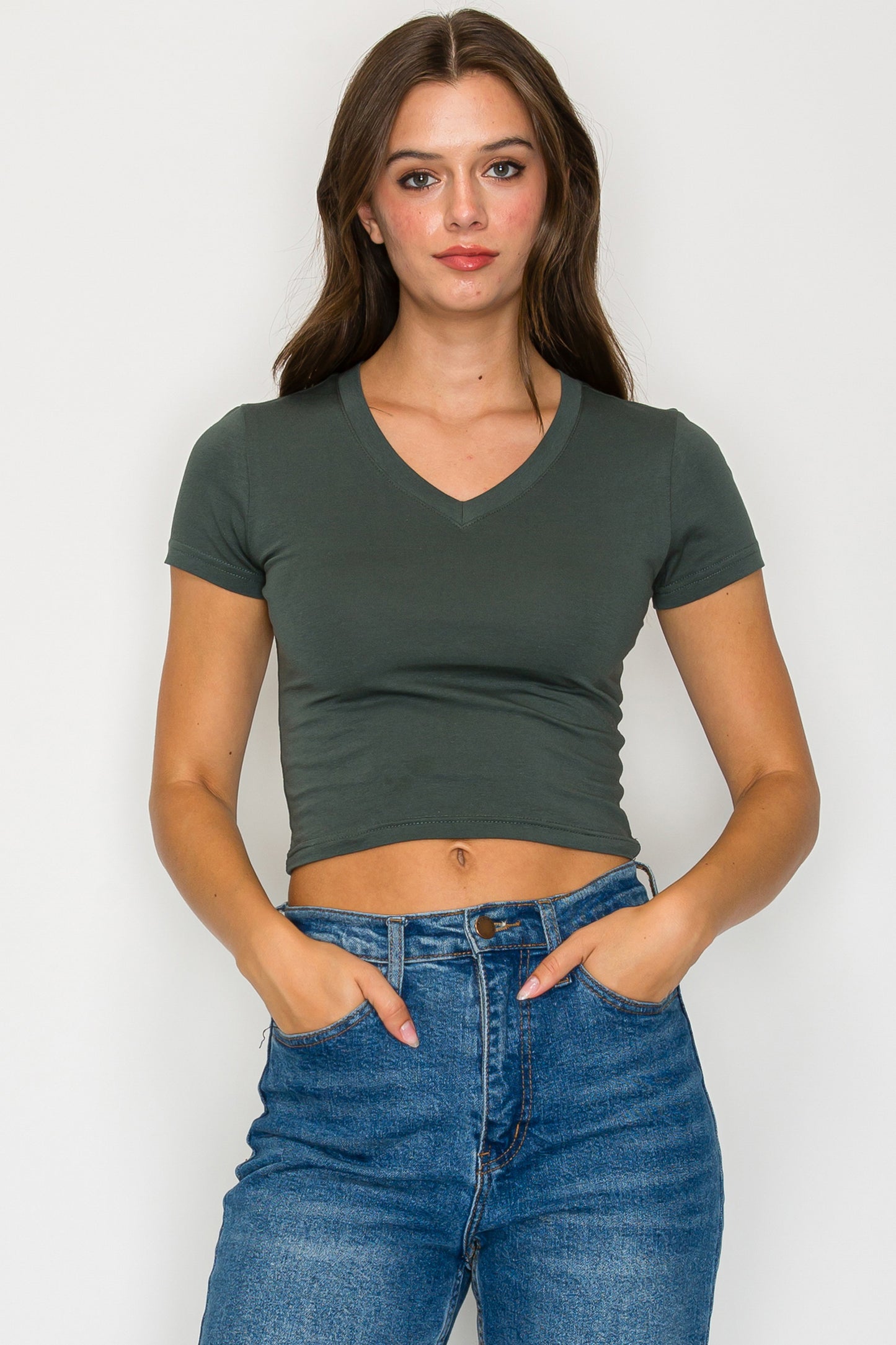 V-Neck Baby Tee