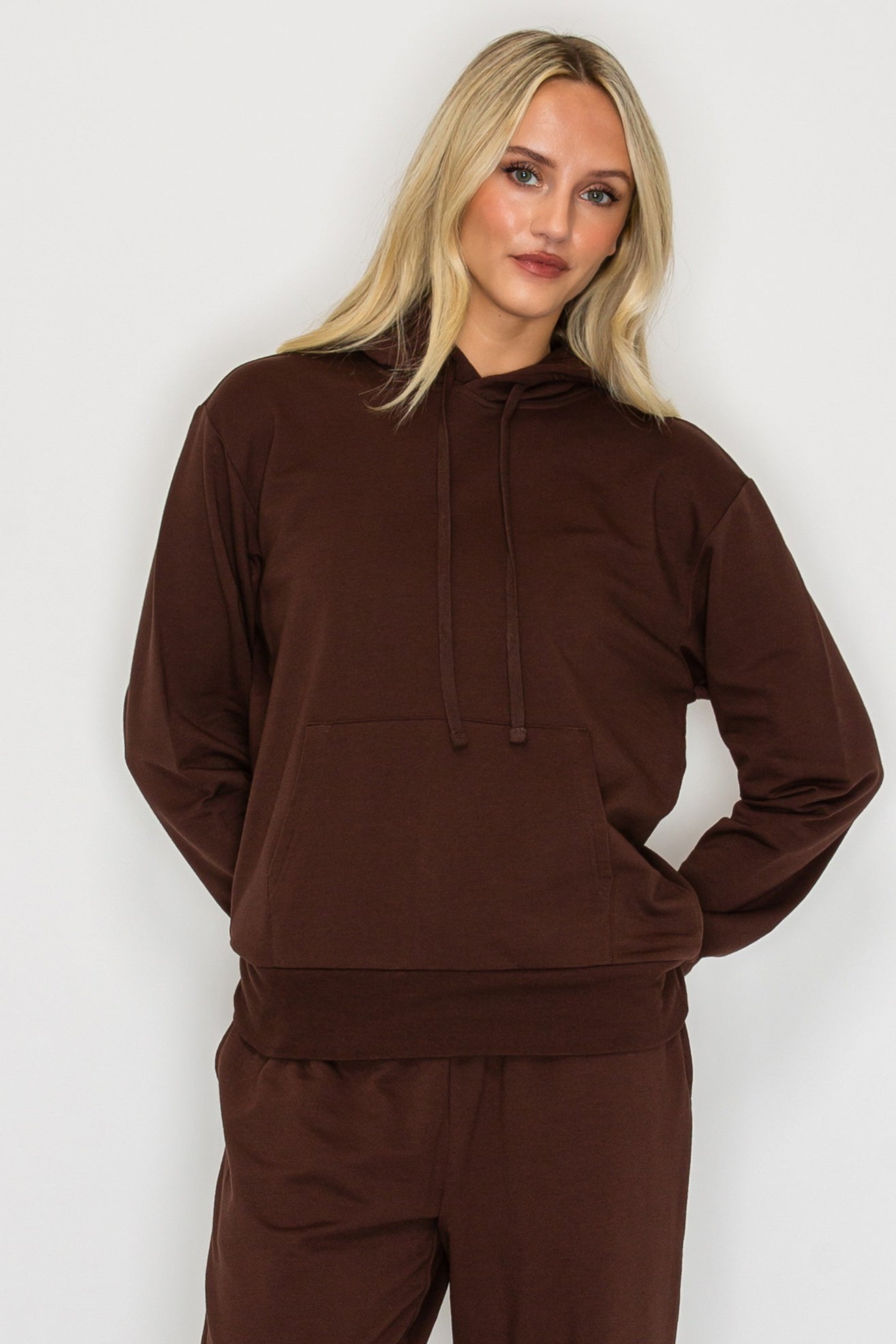 French Terry Pullover Hoodie