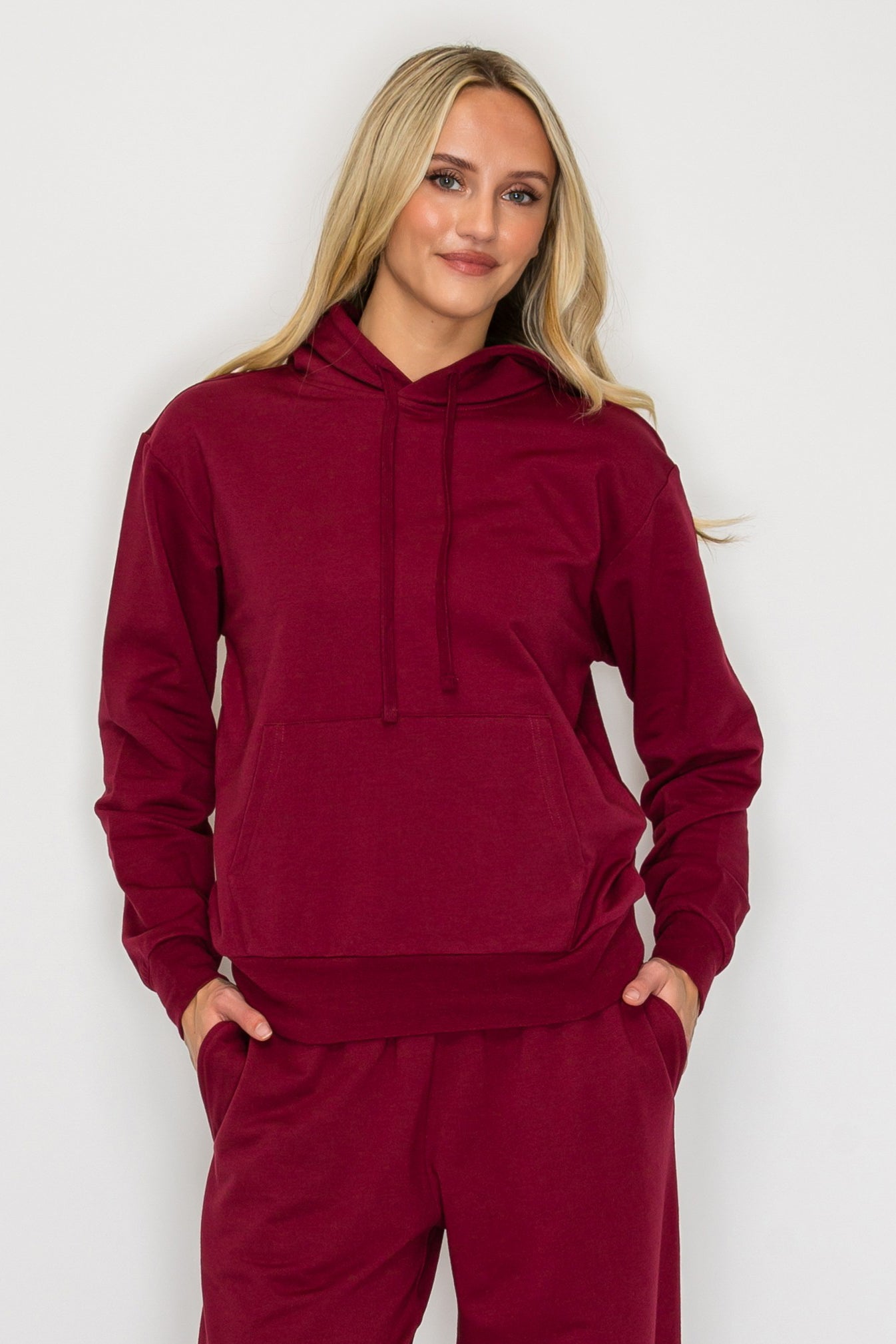 French Terry Pullover Hoodie