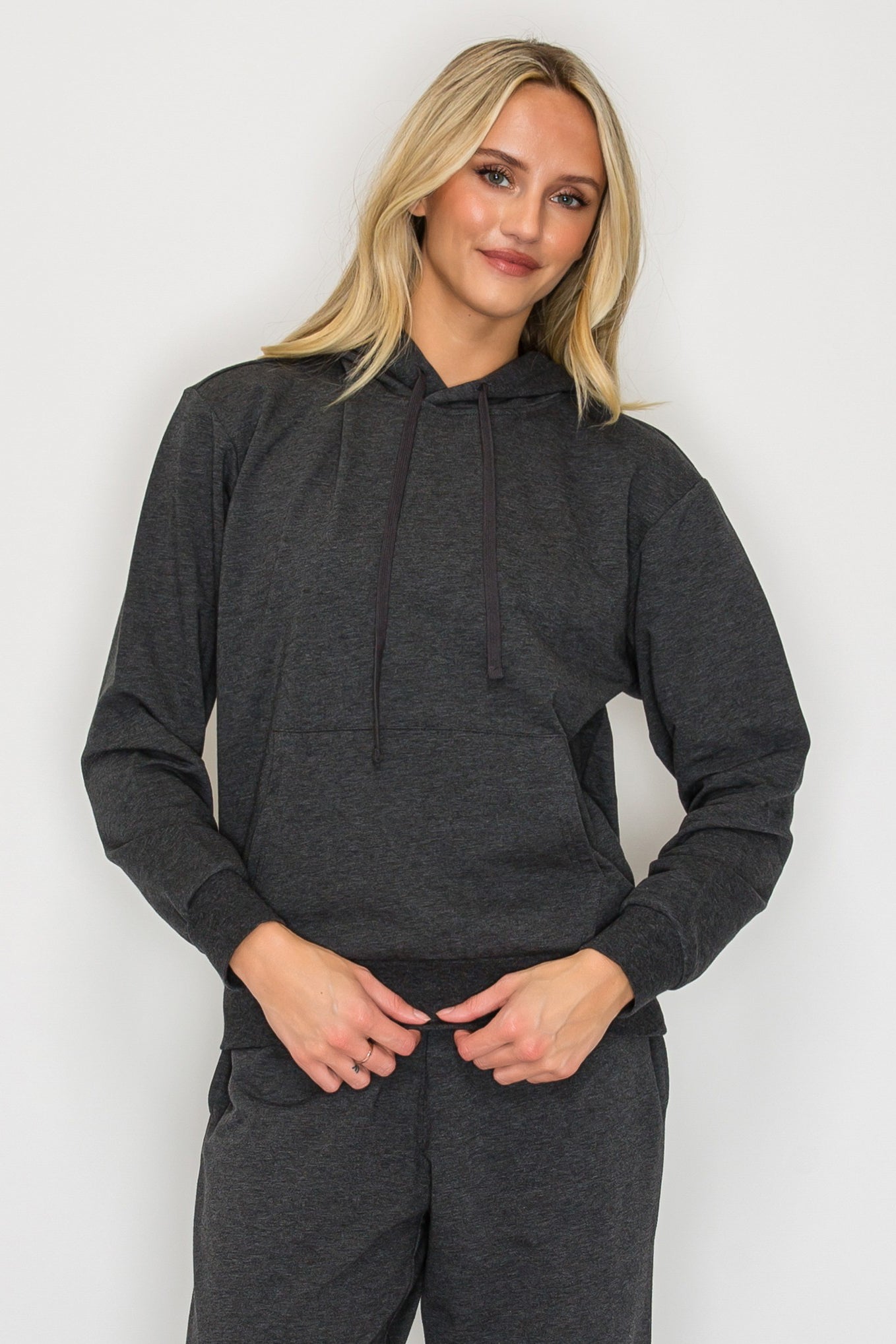 French Terry Pullover Hoodie
