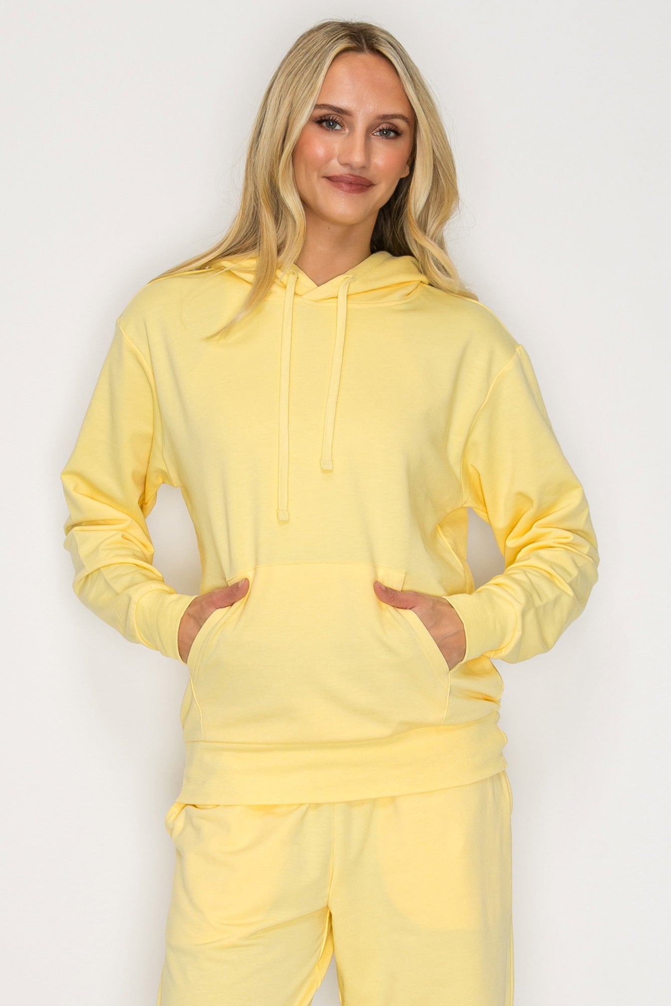 French Terry Pullover Hoodie