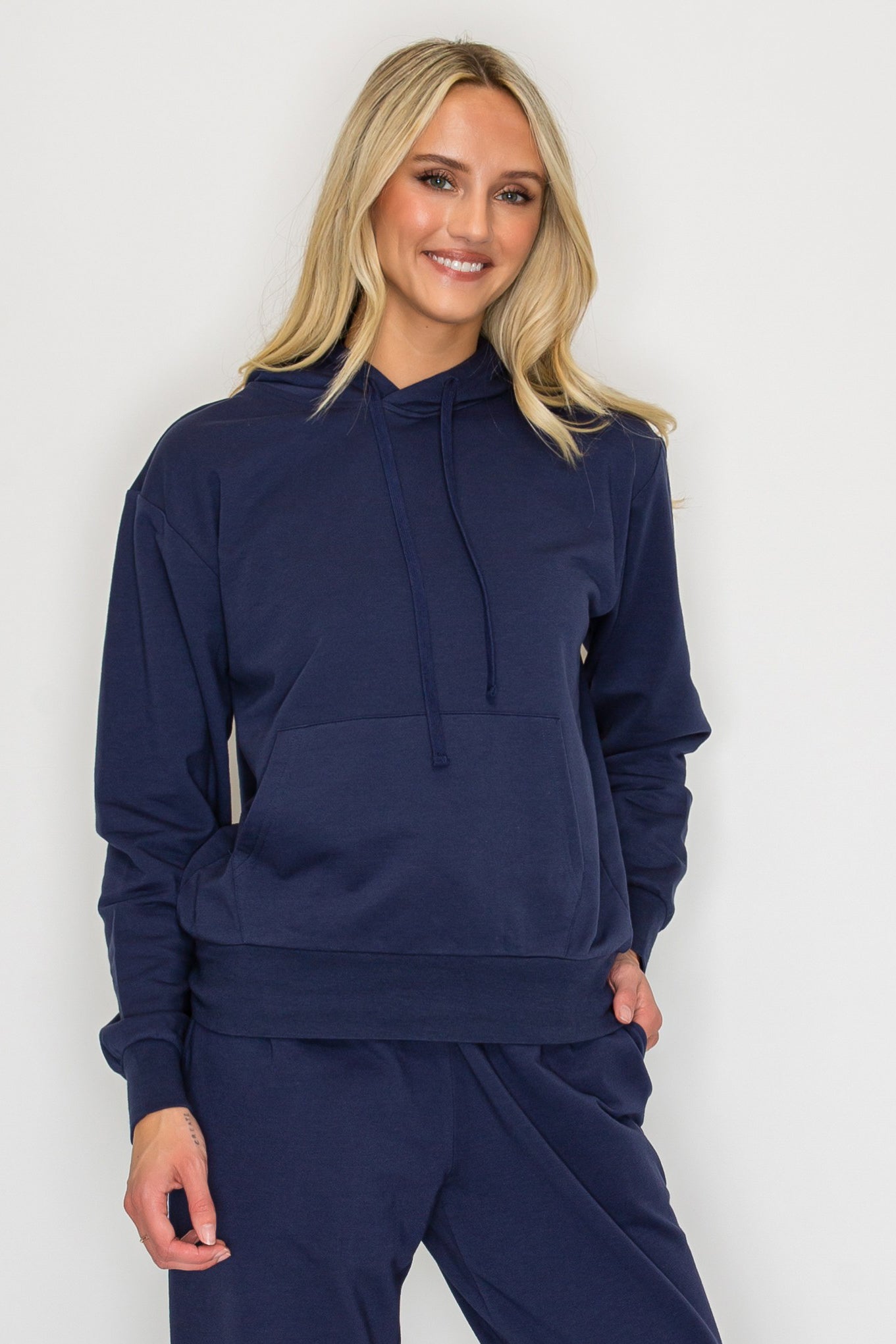 French Terry Pullover Hoodie