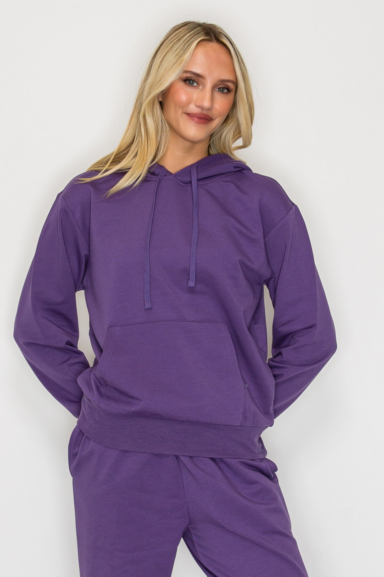 French Terry Pullover Hoodie