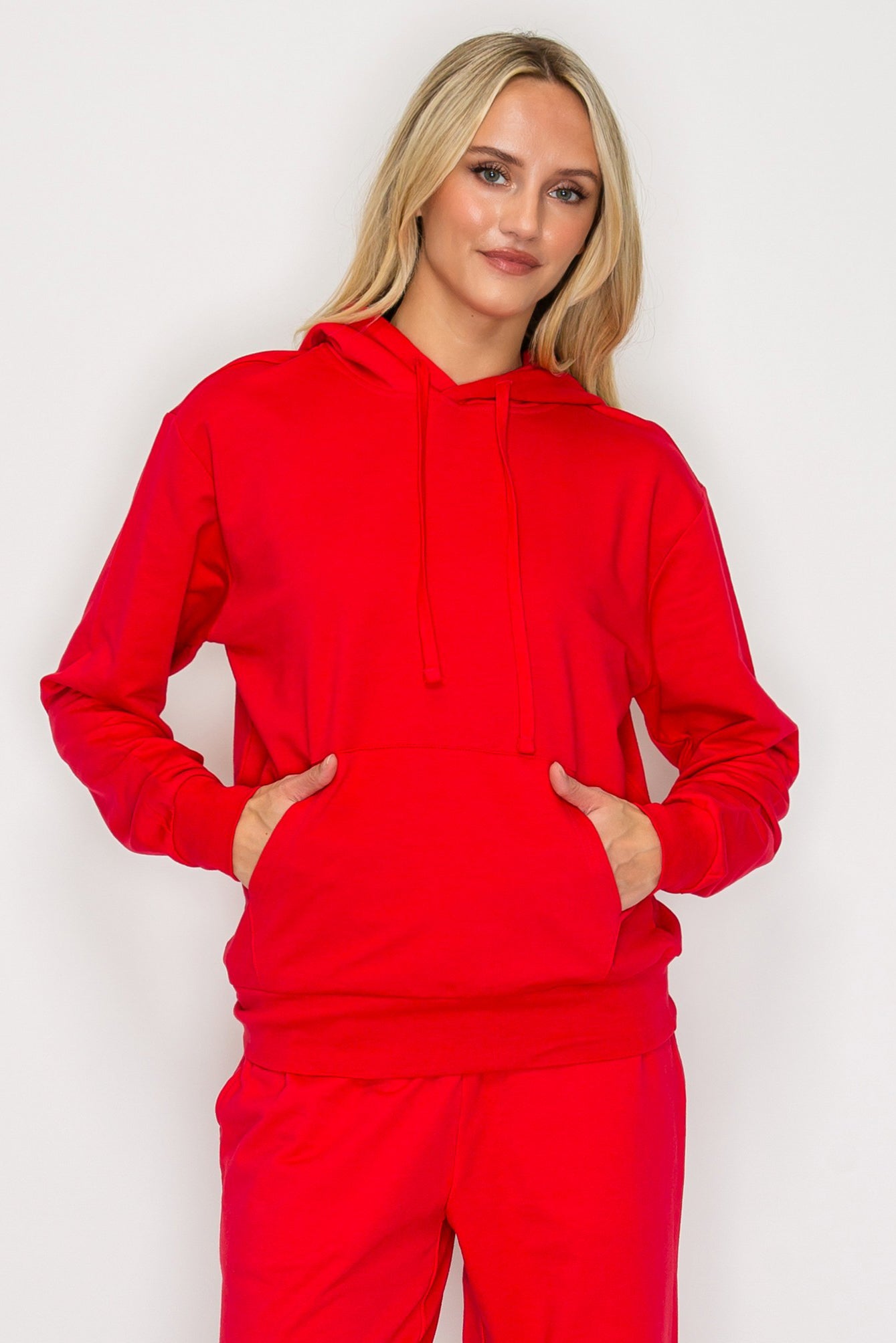 French Terry Pullover Hoodie