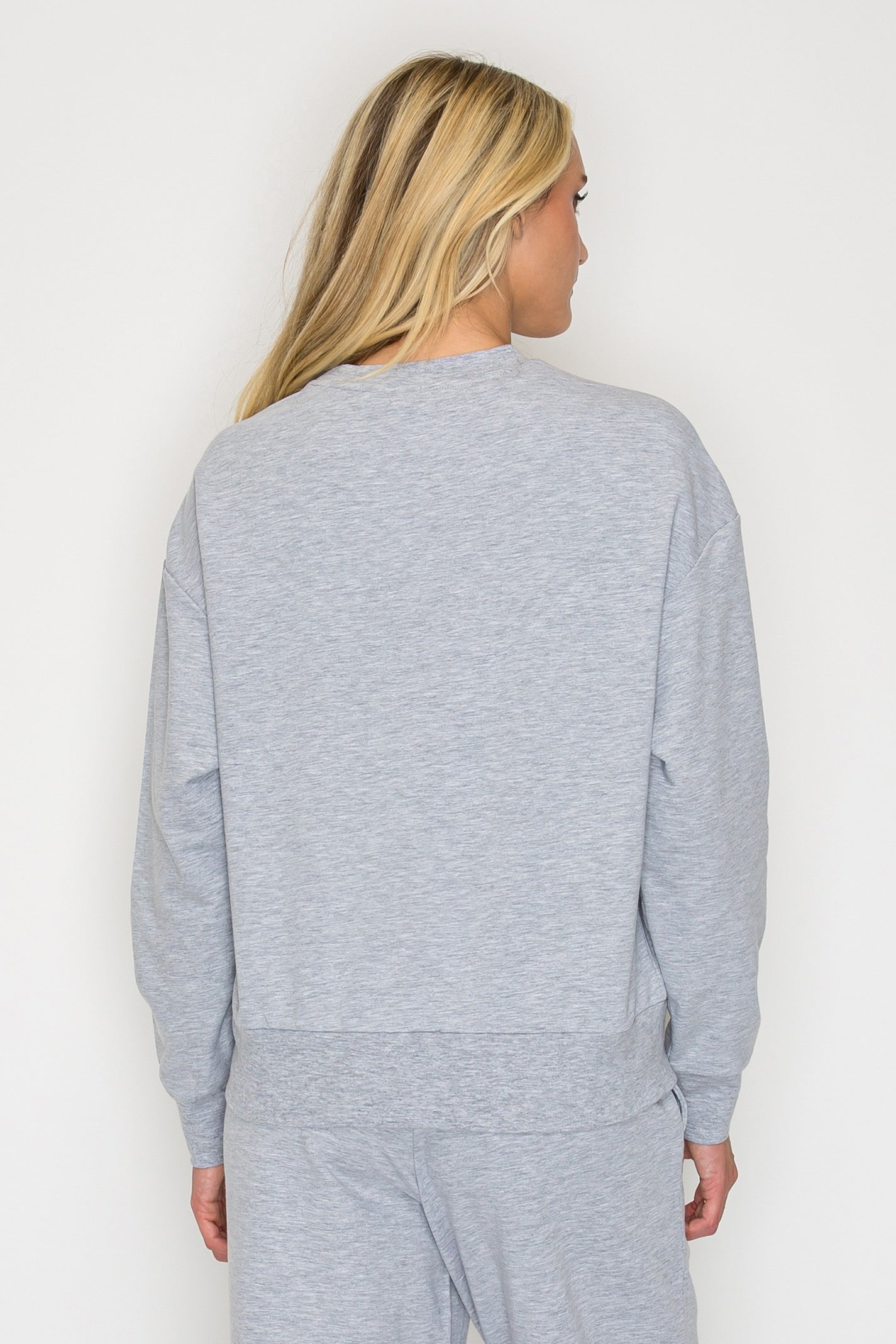Relaxed French Terry Crewneck Sweatshirt
