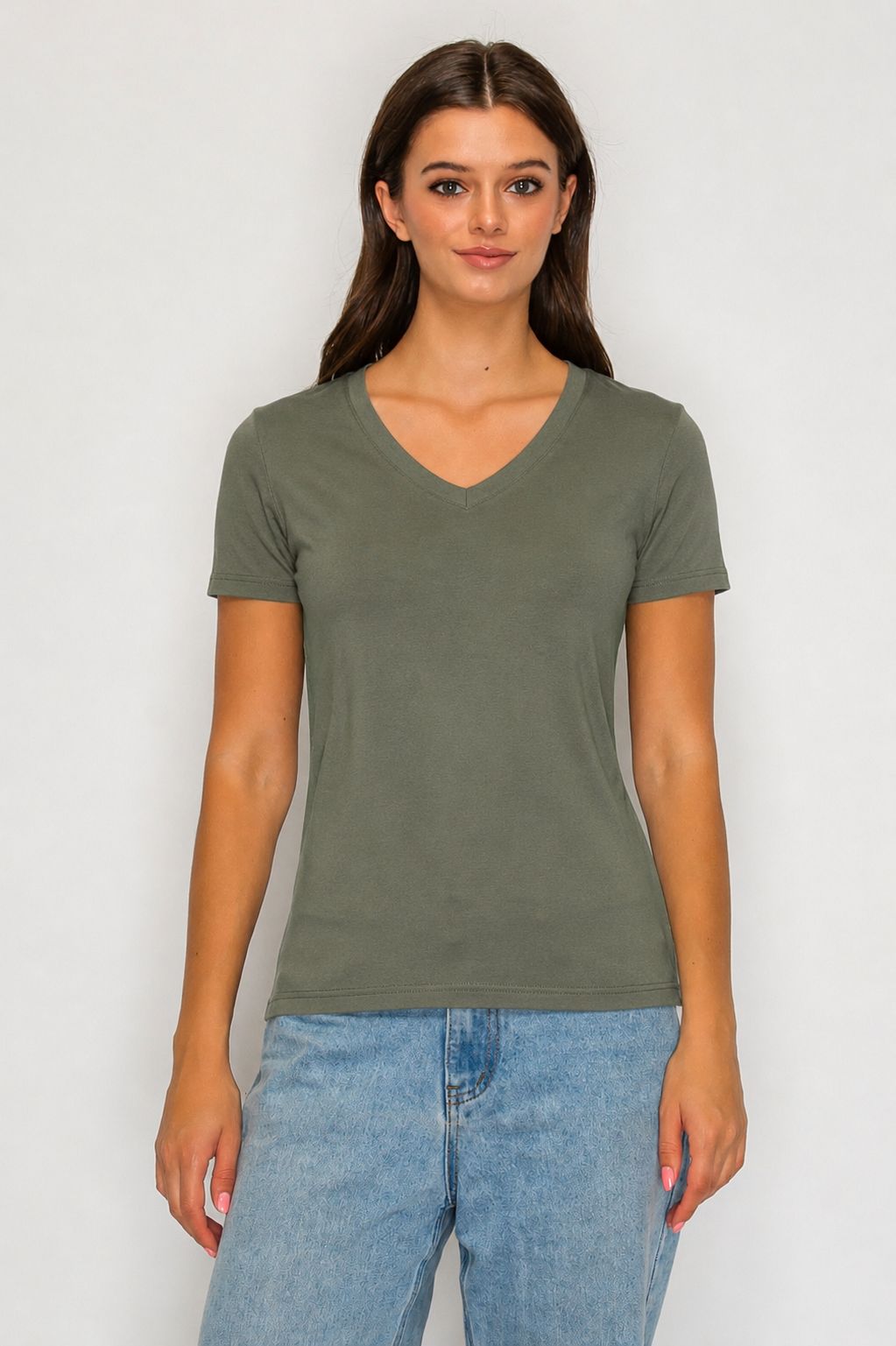 Short Sleeve V-Neck T-Shirt